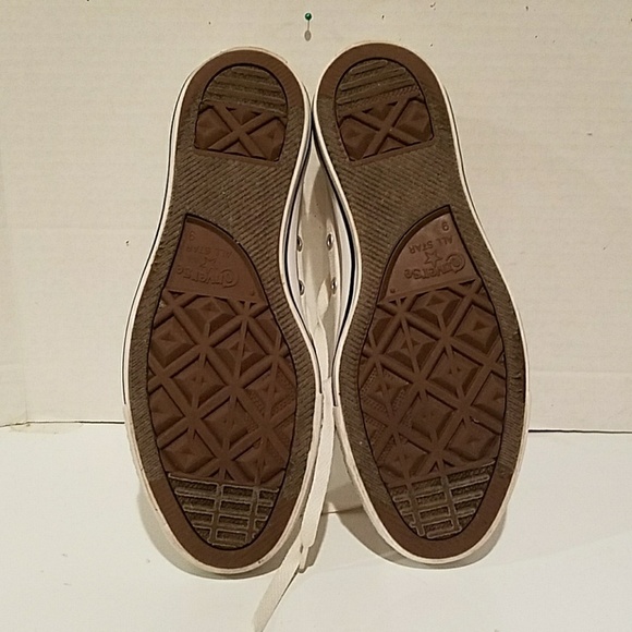 CONVERSE ALL STAR UNISEX WHITE SNEAKERS - Picture 3 of 4